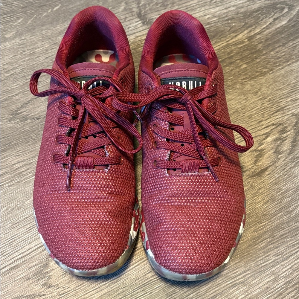NOBULL Maroon Athletic Shoes